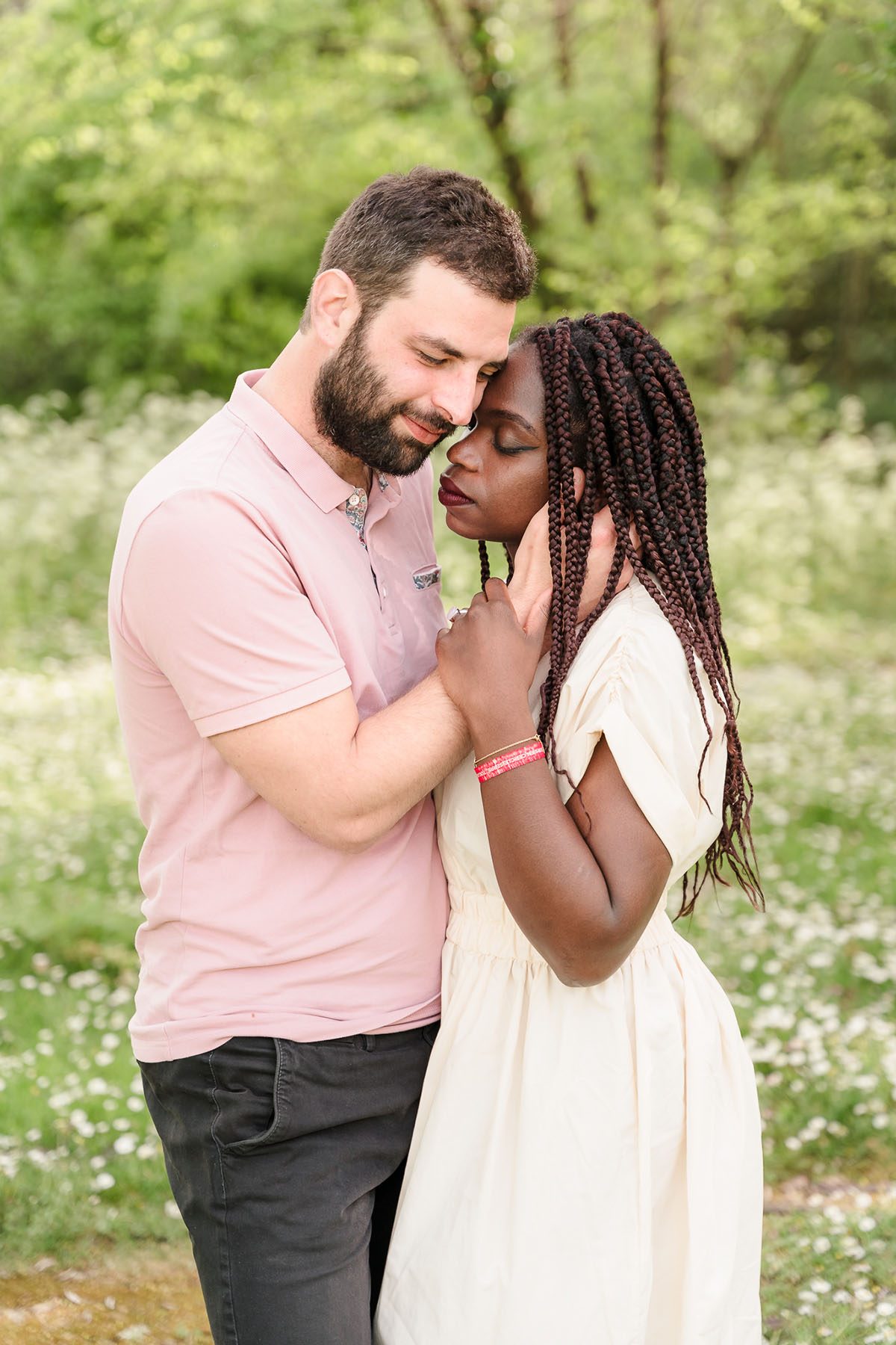 Séance engagement au parc avec Diane et Antoine